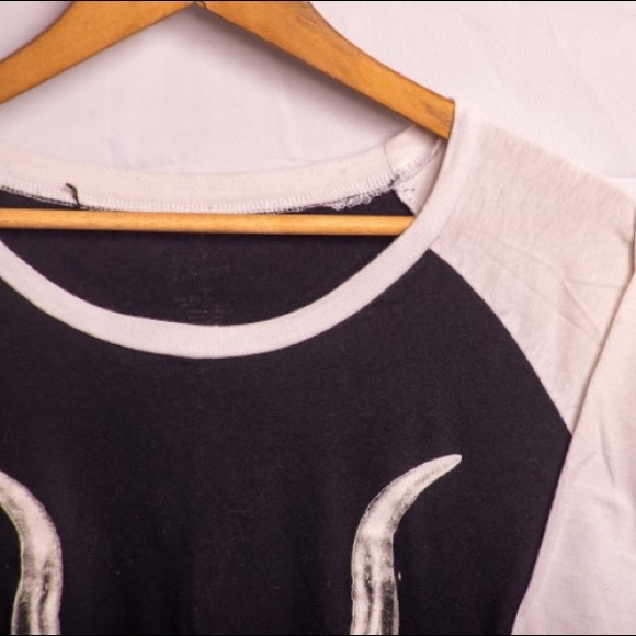 Animal skull baseball tee - Picture 2 of 3